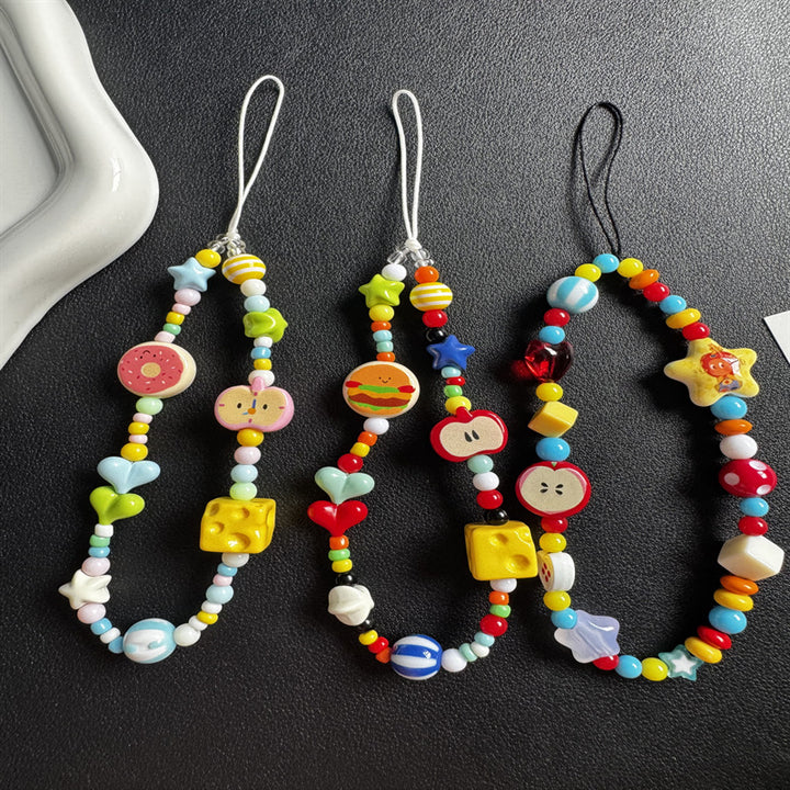 Playful Themed Beaded Eyewear Holder Stornfield