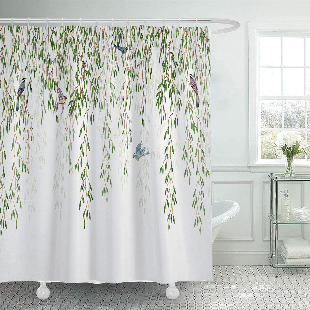 Artistic Floral Shower Curtain Stornfield