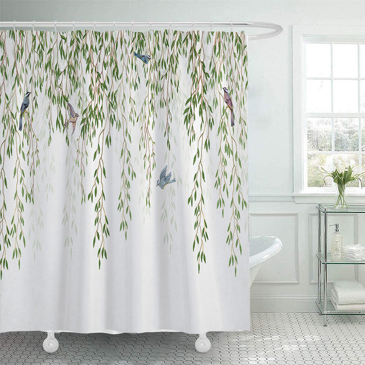 Artistic Floral Shower Curtain Stornfield