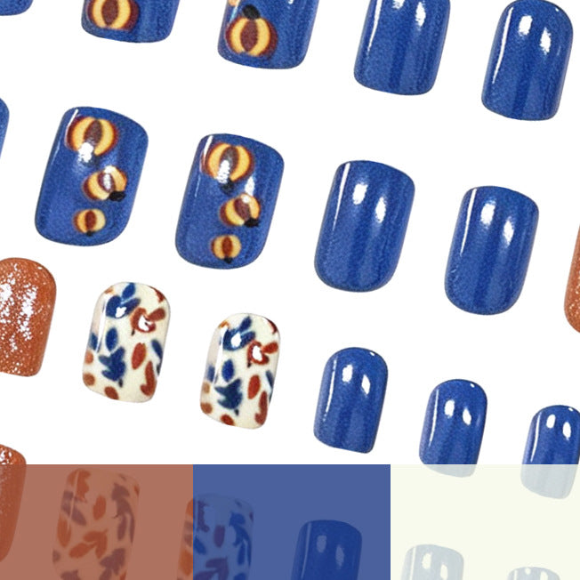 Seasonal Leaf Design Nail Art Stornfield