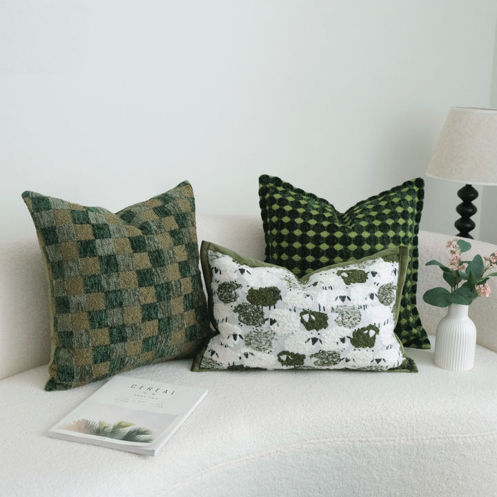 Textured Decorative Bolster Pillow