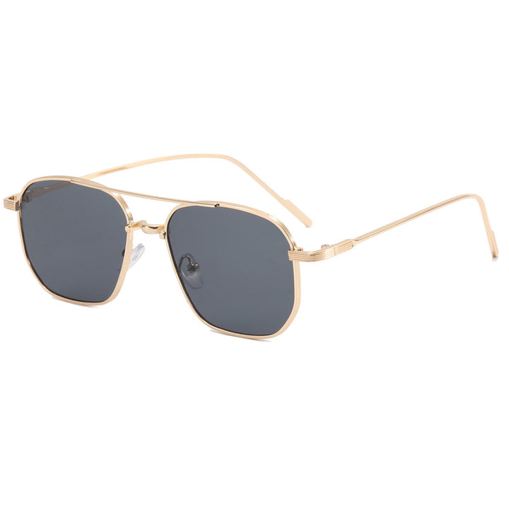 Women's fashionable geometric glasses with elegant metal frame Stornfield