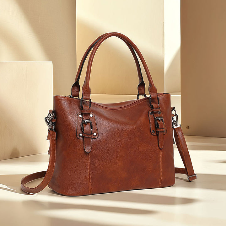 Textured Vintage-Inspired Handbag