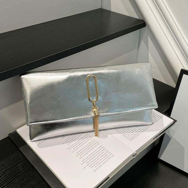 Glamorous Metallic Evening Clutch