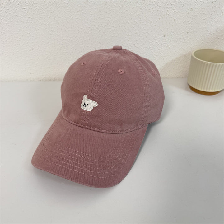 Women's Cute Embroidered Bear Cap Stornfield