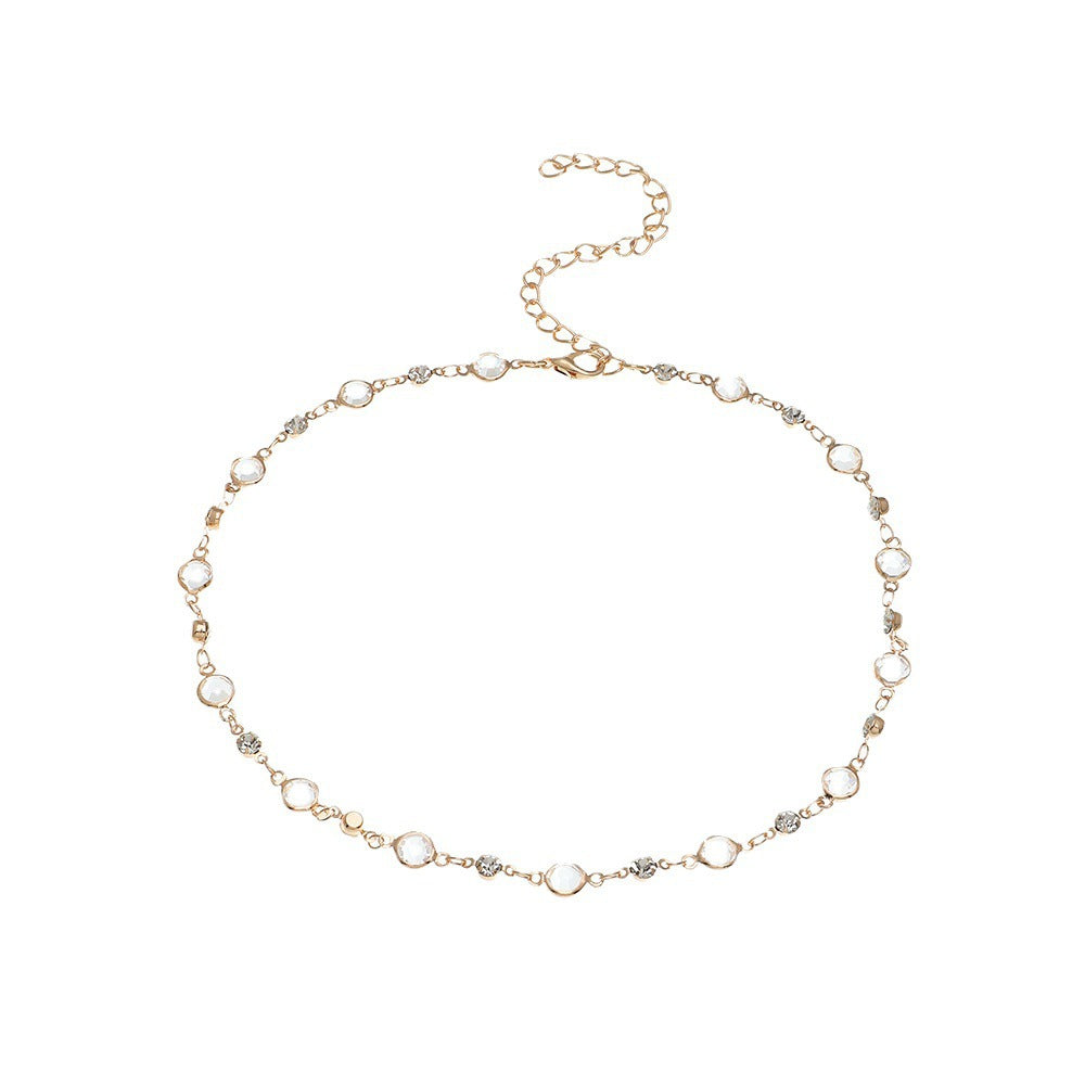 Elegant Crystal Embellished Anklet Stornfield