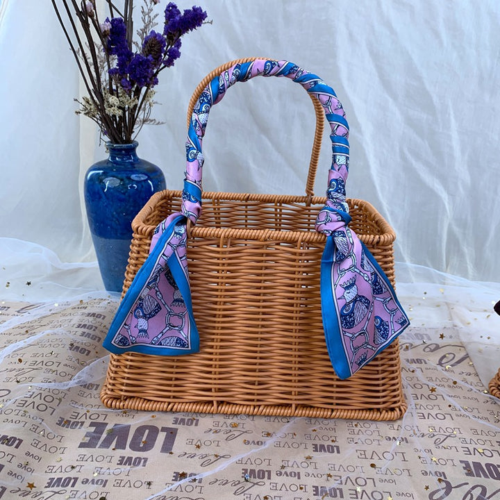 Women Diamond-shaped Handheld Basket Stornfield