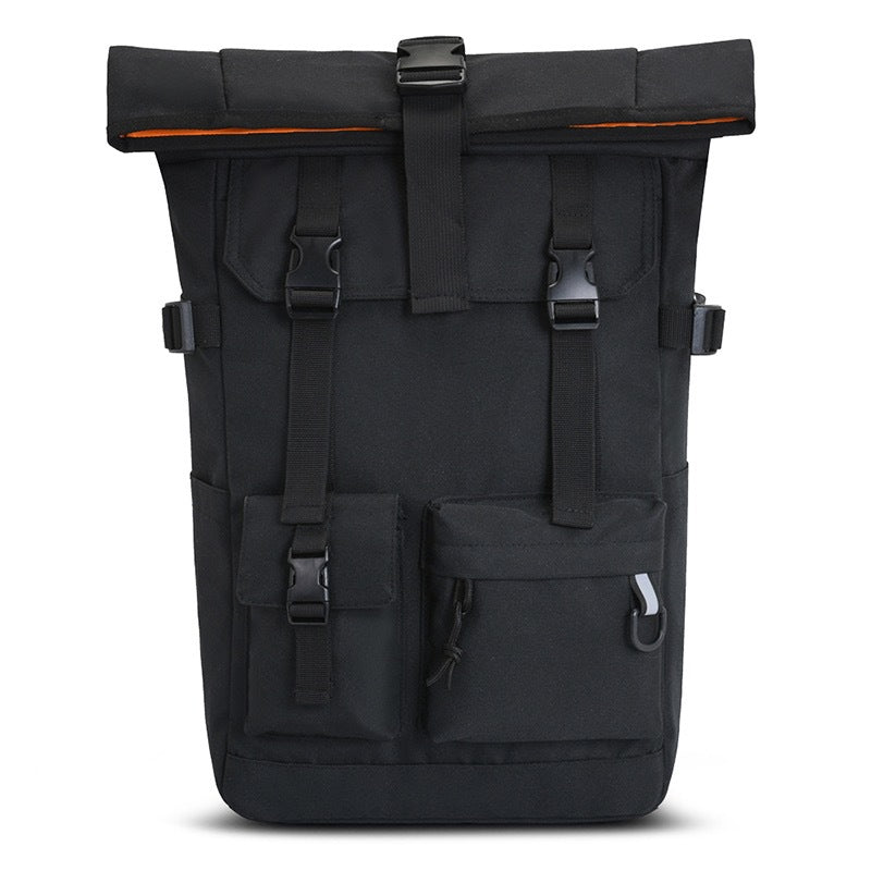 Modern rolltop backpack with multifunctional exterior pockets Stornfield