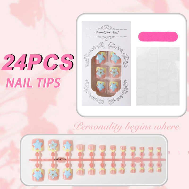 Decorative Press-On Nail Art Tips Stornfield