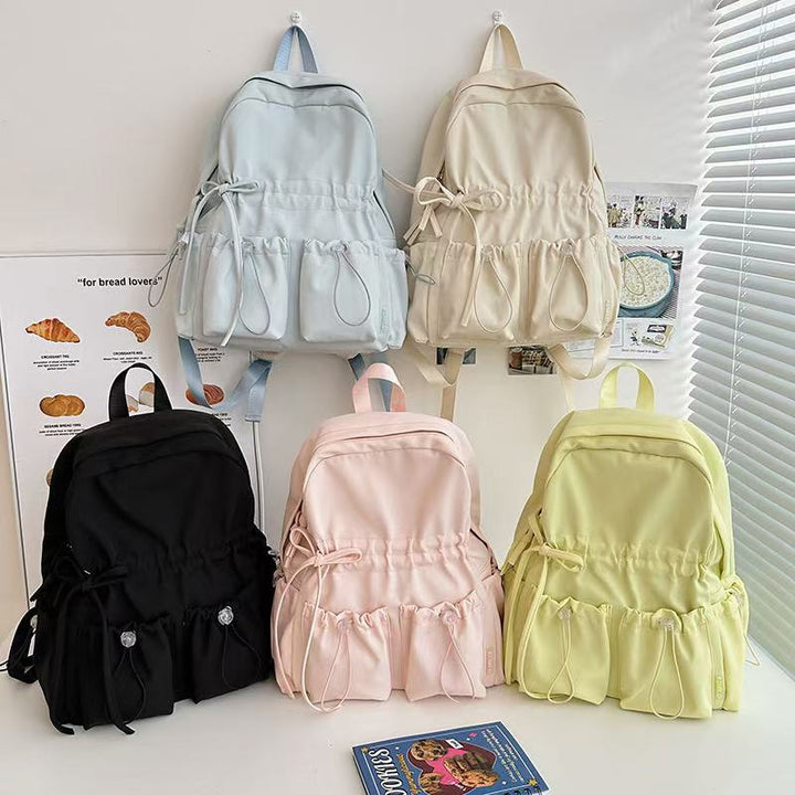 City backpack with innovative compartment system and adjustable carrying straps Stornfield