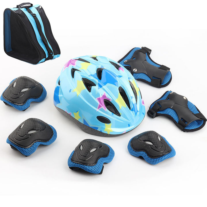 Safety Helmet and Protective Gear Set Stornfield