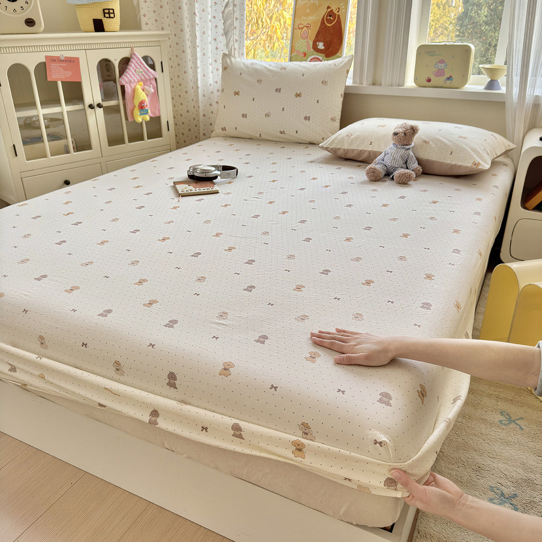 Floral Patterned Fitted Sheet