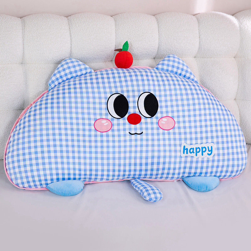 Cozy animal cushion with cheerful design Stornfield