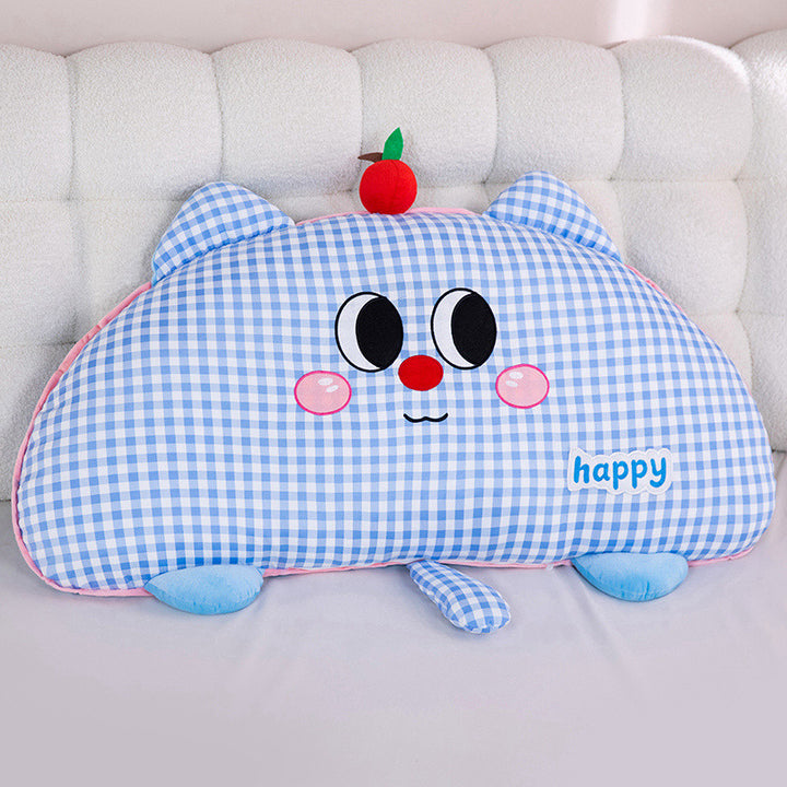 Cozy animal cushion with cheerful design Stornfield
