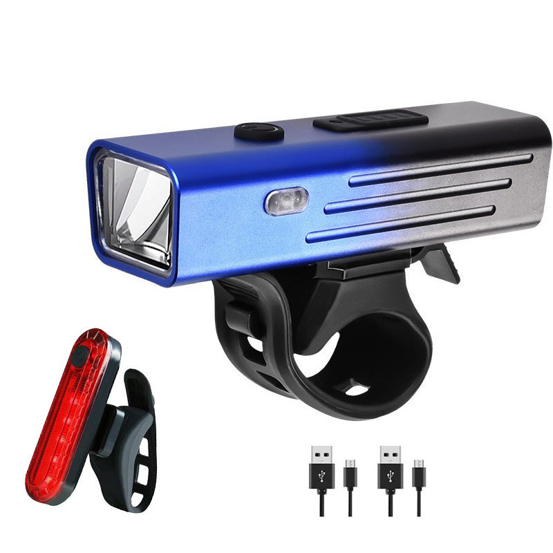 Rechargeable Bicycle Headlight and Safety Taillight Set Stornfield