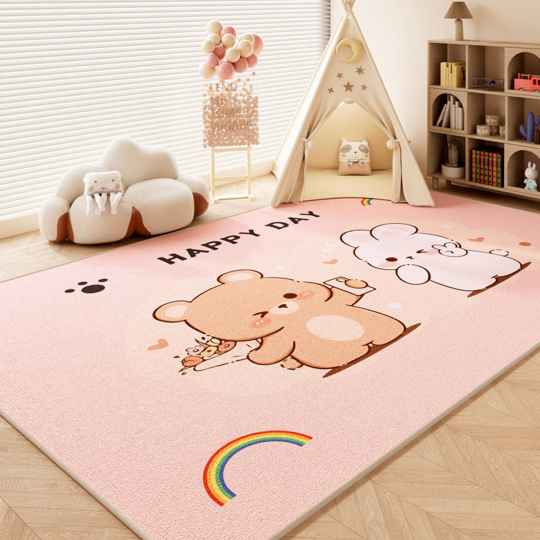 Playful Cartoon-Themed Area Rug Stornfield