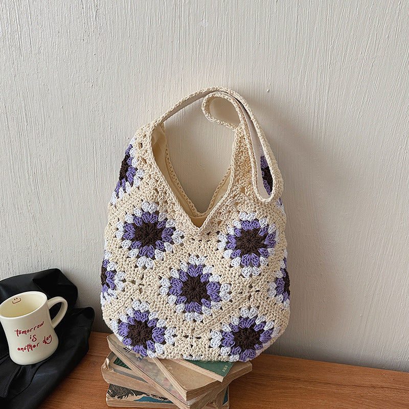 Artisan Crocheted Tote Bag