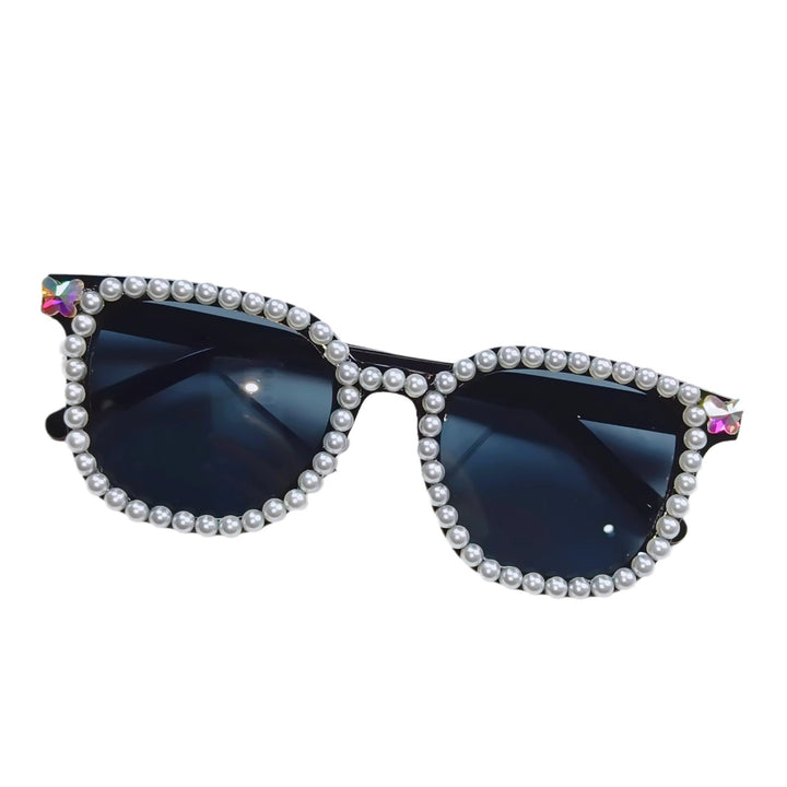 Ladies Glamorous Sunglasses with Pearl Frame Stornfield
