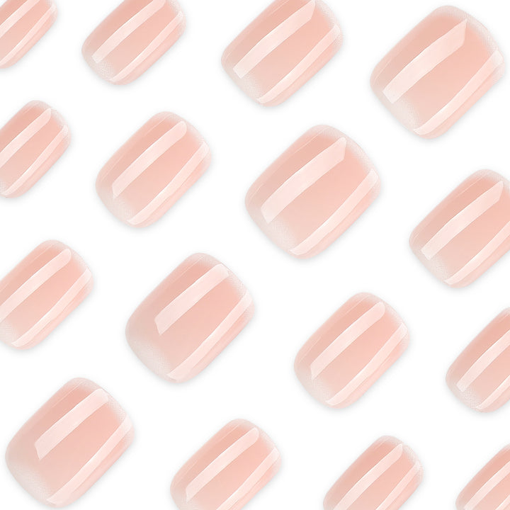 Premium Nail Art in Elegant French-Tip Design Stornfield