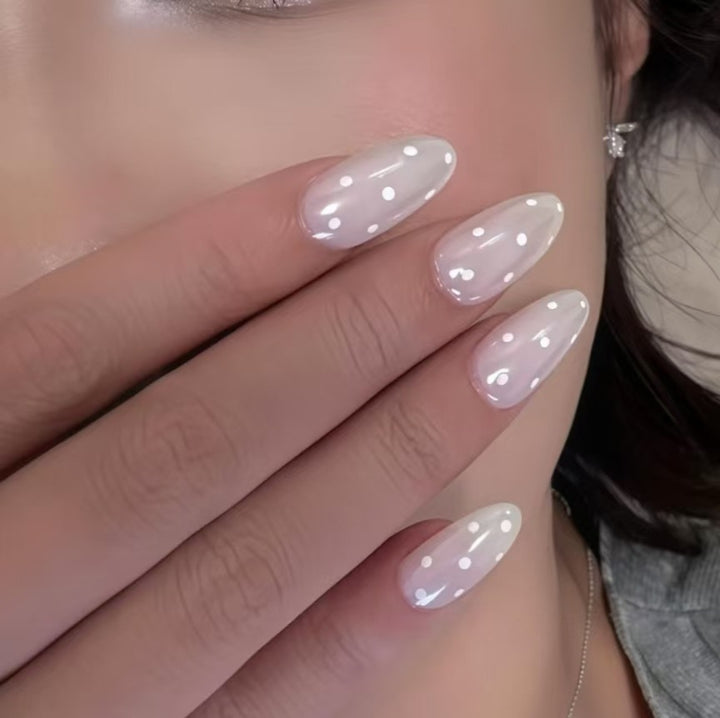 Premium Glossy Press-On Nail Set