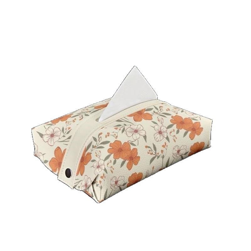 Floral Patterned Tissue Box Cover Stornfield