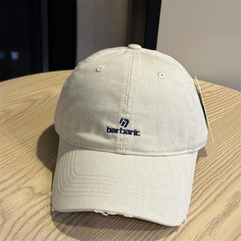 Men's Distressed Cotton Twill Baseball Cap Stornfield