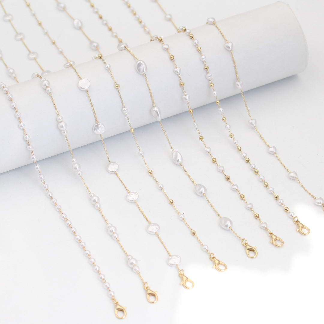 Pearl-Accented Eyewear Chain Stornfield