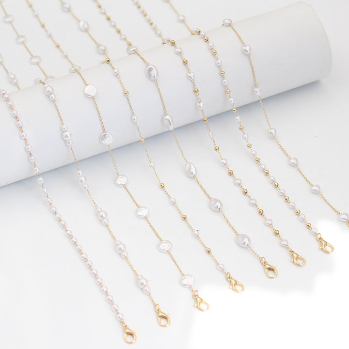 Pearl-Accented Eyewear Chain Stornfield