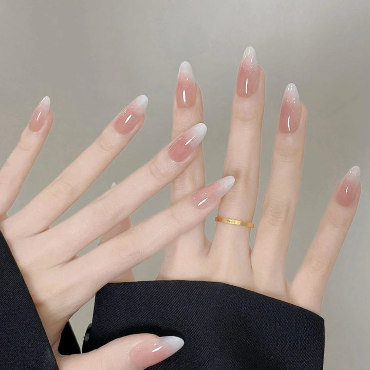 Elegant Ombre Stiletto Nail Extensions