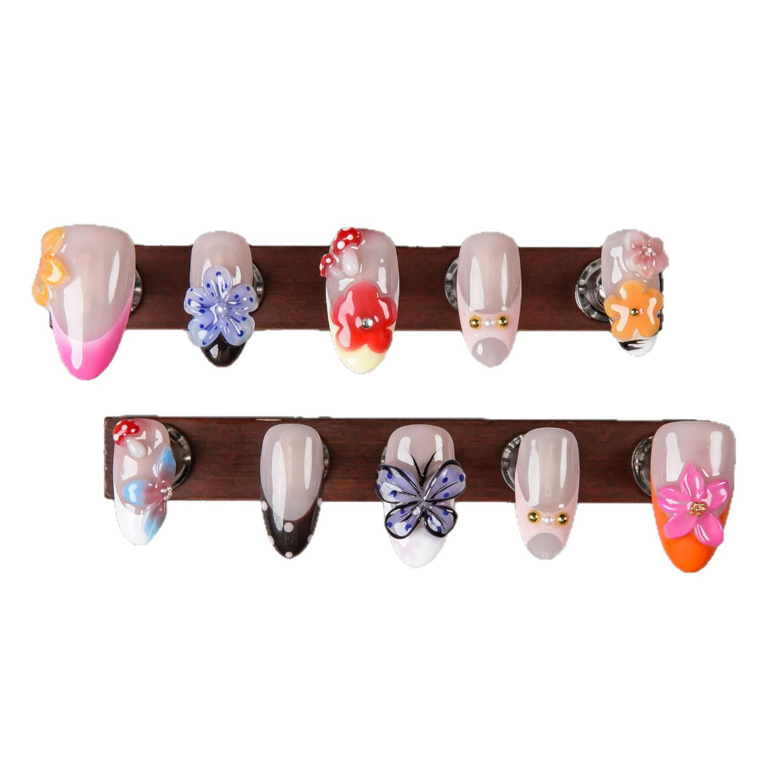 Decorative Floral Press-On Nails  1791254780