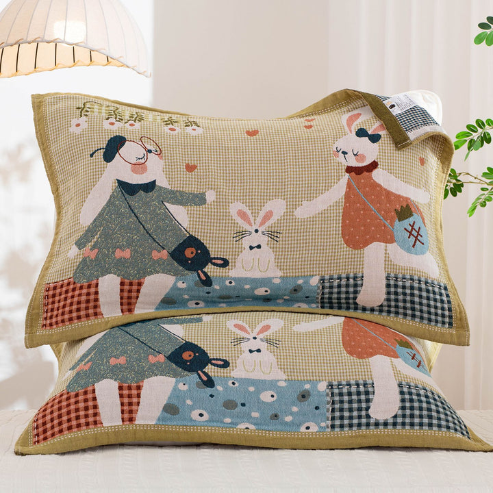 Women's pillowcase with cute dinosaur motif Stornfield