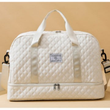 Quilted Multi-Functional Travel Duffel