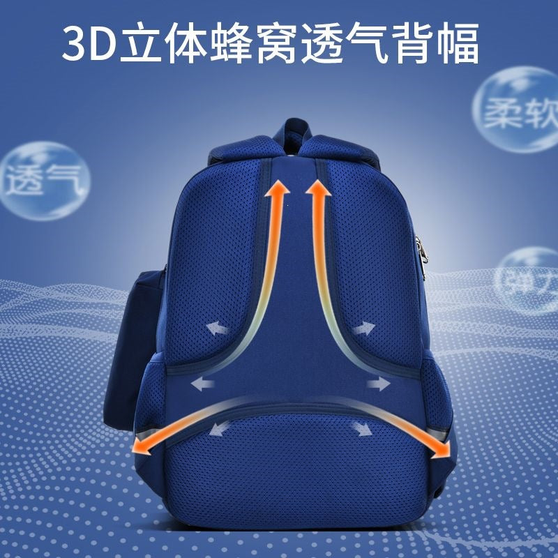 School backpack with ergonomic design and multiple compartments Stornfield