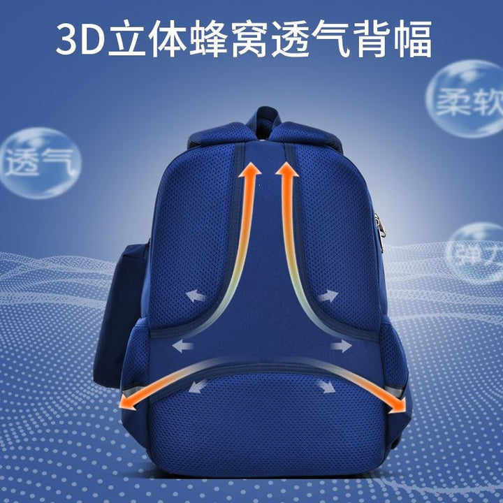 School backpack with ergonomic design and multiple compartments Stornfield