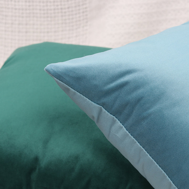 Plush Velvet Lumbar and Square Throw Pillow Covers