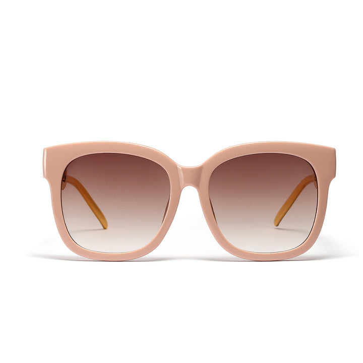 Ladies fashionable oversized sunglasses with luxurious chain frame Stornfield