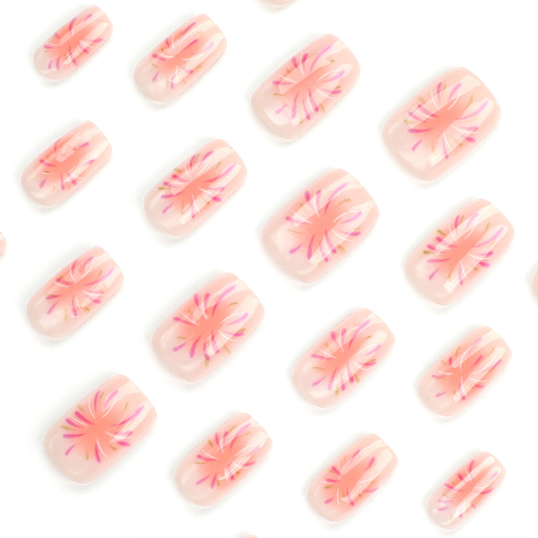 Artificial nail art with sparkling accents and special design Stornfield