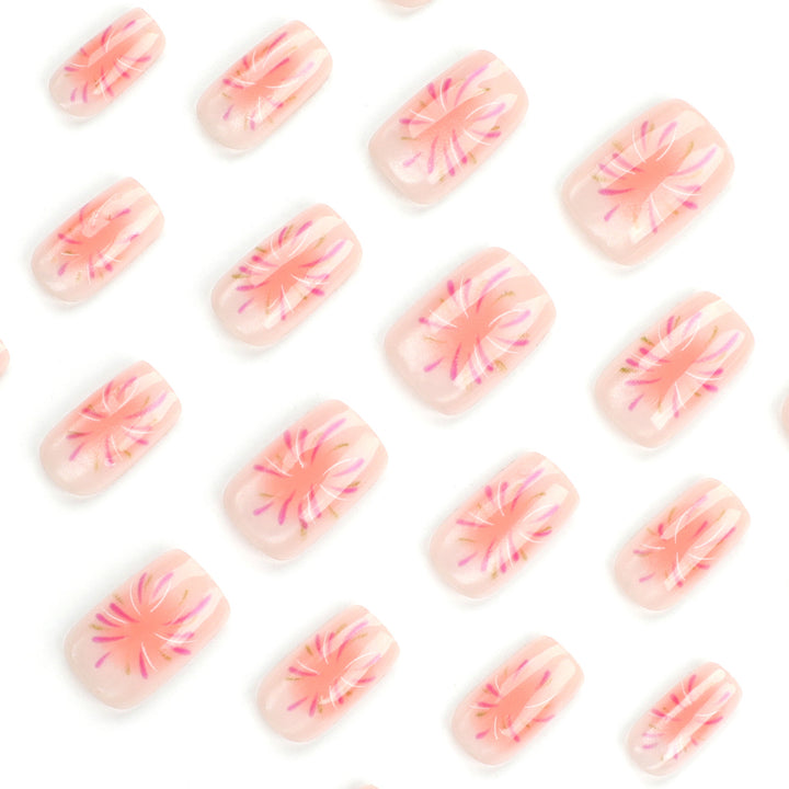Artificial nail art with sparkling accents and special design Stornfield