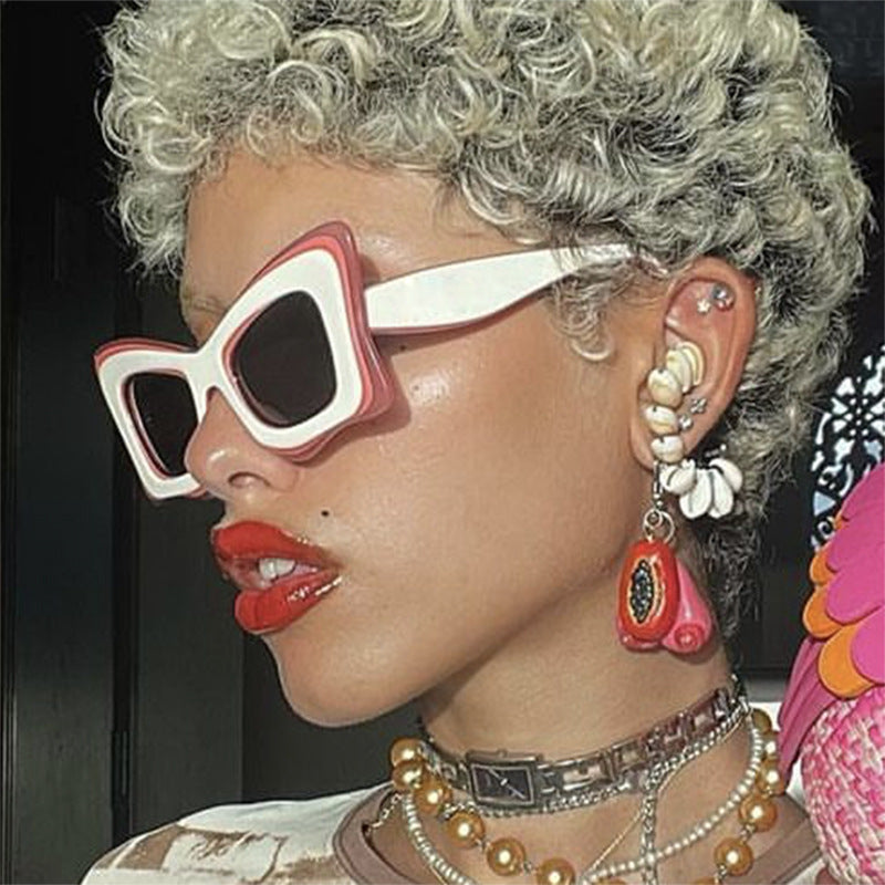 Women's oversized sunglasses in extravagant design Stornfield