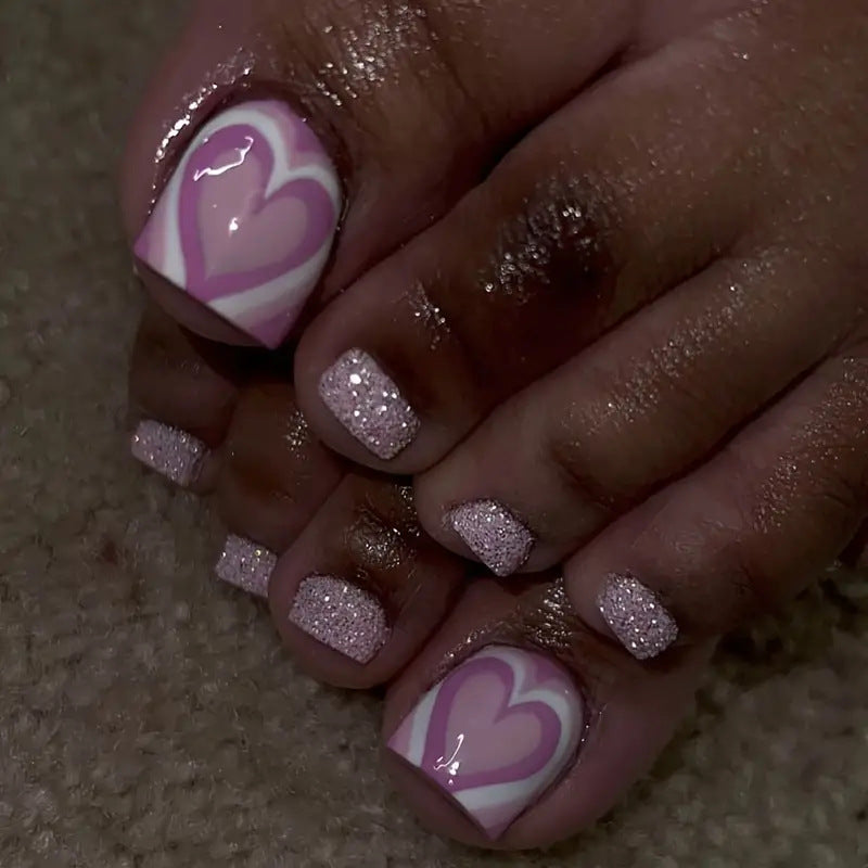 Rhinestone-Embellished Pedicure Stornfield