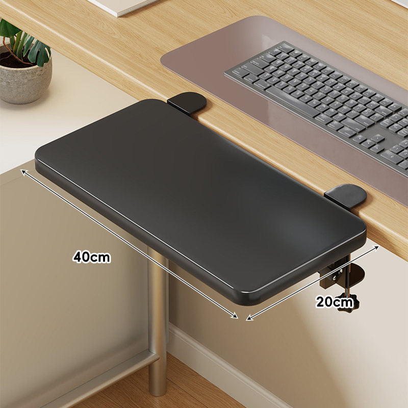 Extra-Wide Low-Profile Under-Desk Slide-Out Keyboard and Mouse Platform