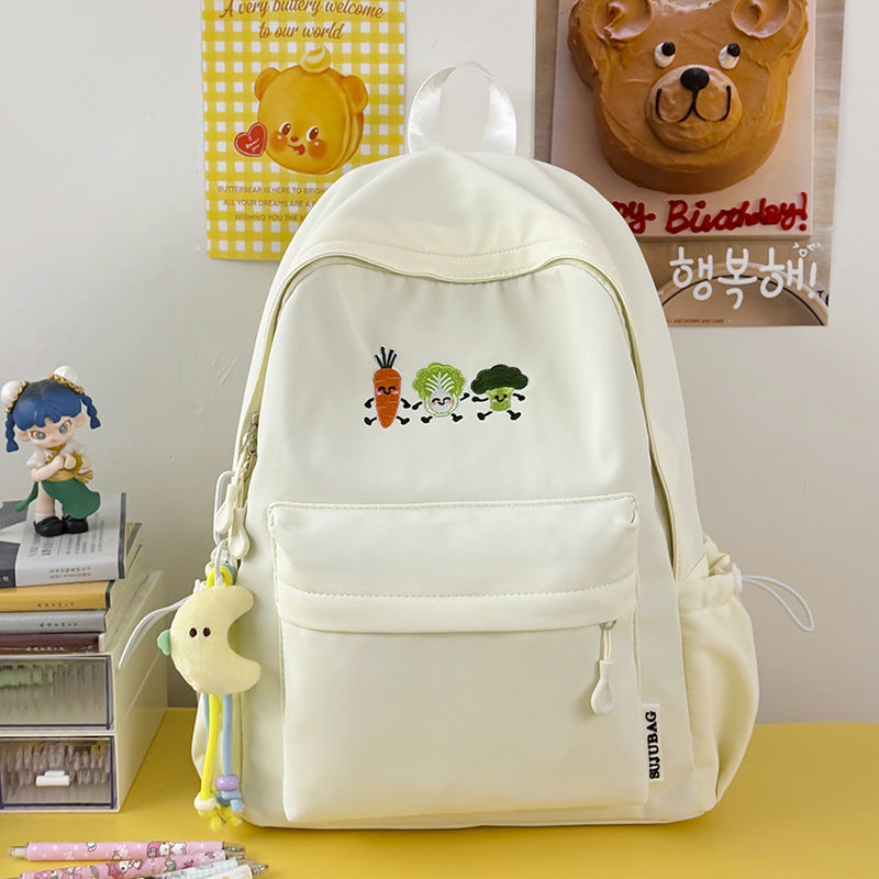 Casual Animated Vegetable-Themed Backpack Stornfield