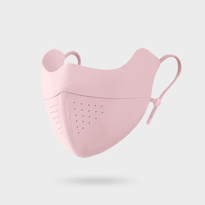 Contoured Multi-Layer Breathable Perforated Reusable Face Mask with Adjustable Toggle Earloops Stornfield