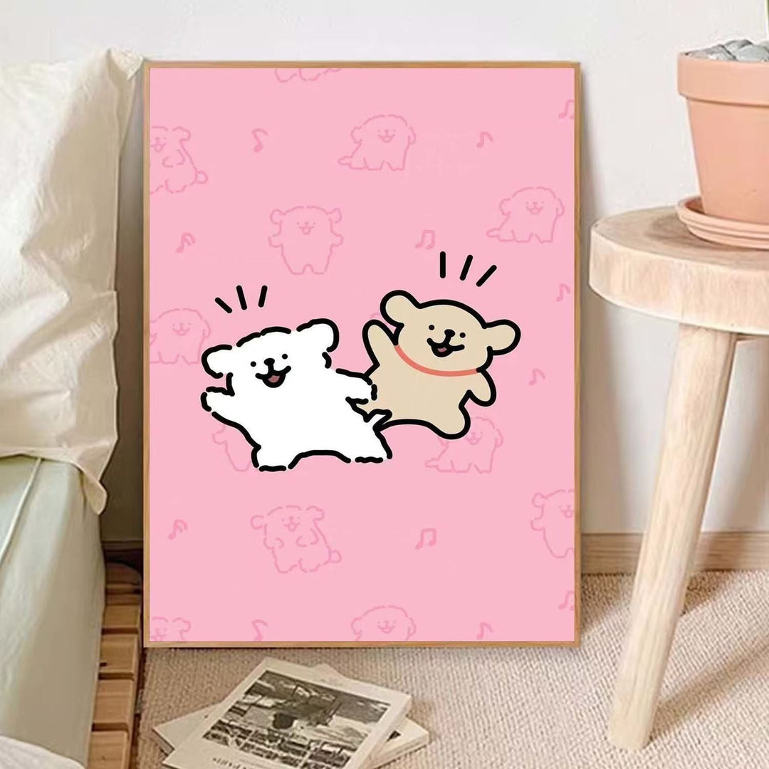Cute Animal-Themed Illustrative Wall Art Stornfield