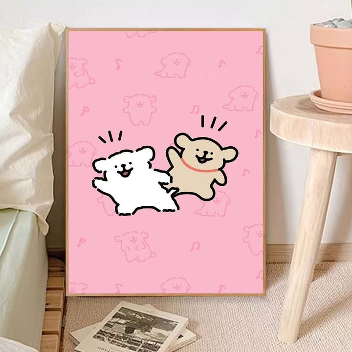 Cute Animal-Themed Illustrative Wall Art Stornfield