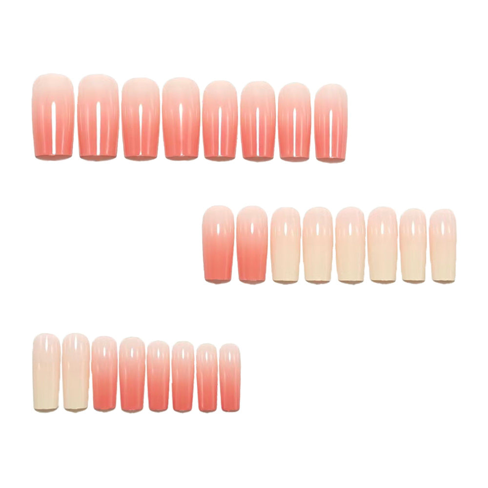 Luxurious artificial nails with elegant ombre effect Stornfield