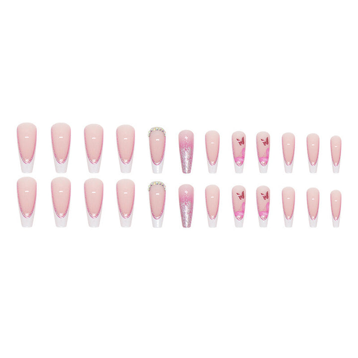 Decorative Butterfly Nail Art Extensions Stornfield