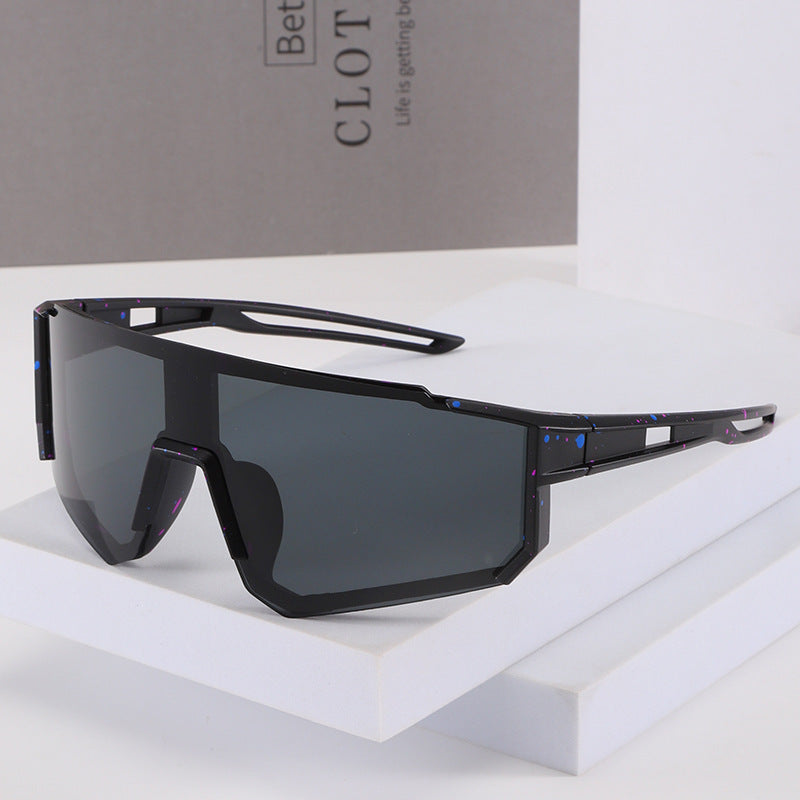 Men's Futuristic Oversized Shield Sunglasses Stornfield