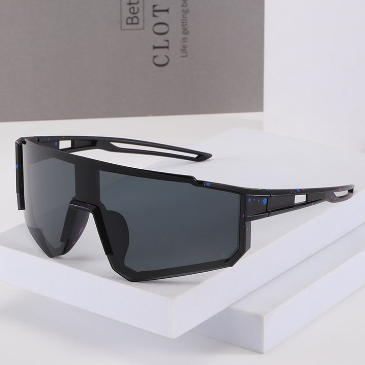 Men's Futuristic Oversized Shield Sunglasses Stornfield
