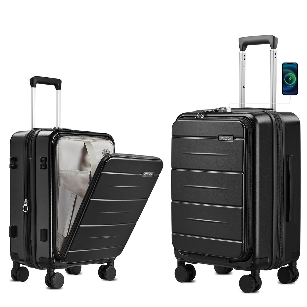 Unisex Smart Hard Shell Cab Carry-On Luggage Stornfield